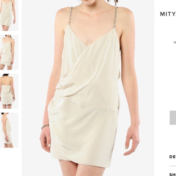 Iro Mitya chain strap spaghetti strap mini dress - Picture 12 of 14